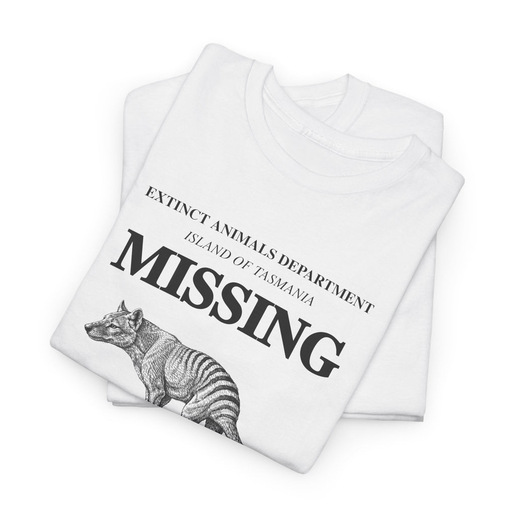 Missing Pet Tasmanian Tiger Thylacine T-Shirt