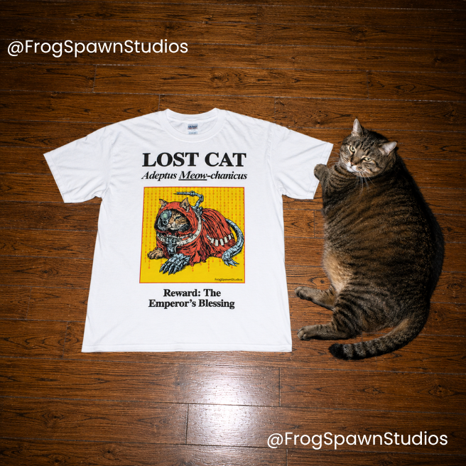 Missing Cat Adeptus Meowchanicus