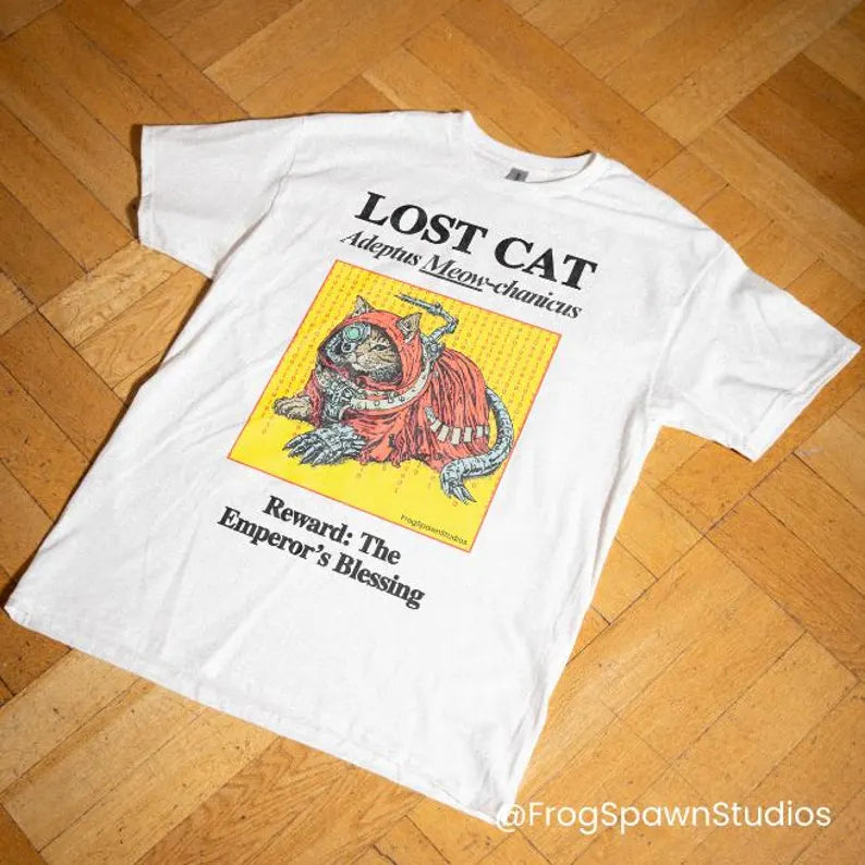 Missing Cat Adeptus Meowchanicus