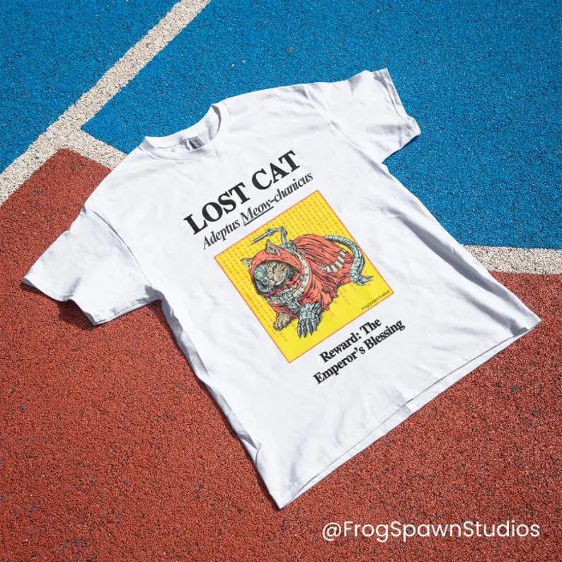 Missing Cat Adeptus Meowchanicus
